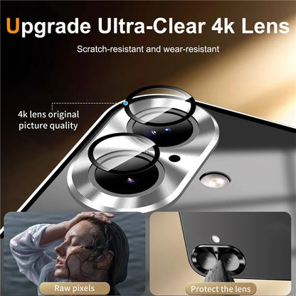 For iPhone 16 Case Compatible with MagSafe Metal Frame Matte Phone Cover