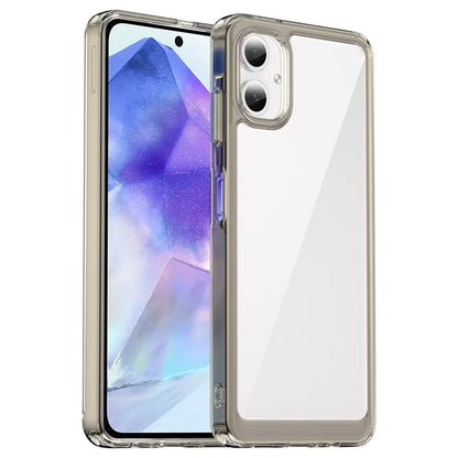 For Samsung Galaxy A06 Shockproof Case TPU +Acrylic Protective Clear Phone Cover