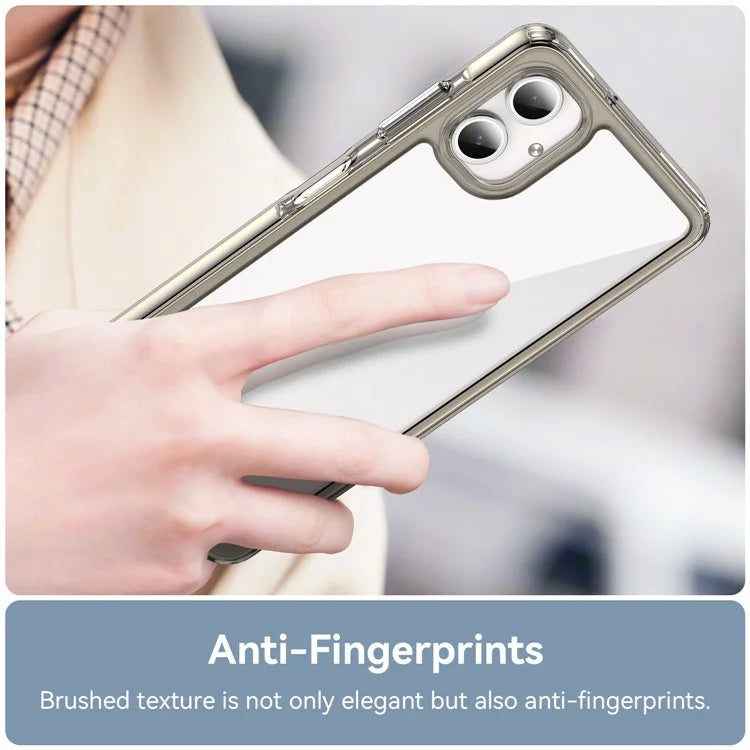 For Samsung Galaxy A06 Shockproof Case TPU +Acrylic Protective Clear Phone Cover