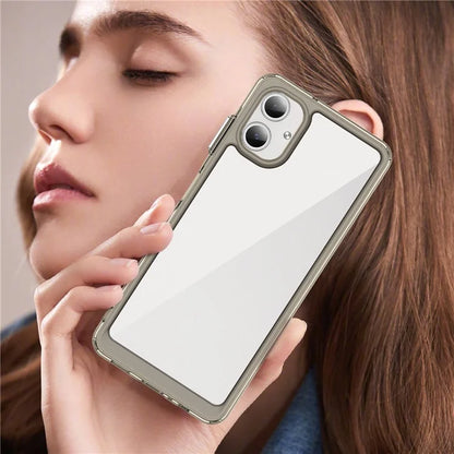 For Samsung Galaxy A06 Shockproof Case TPU +Acrylic Protective Clear Phone Cover