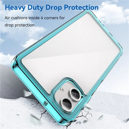 For Samsung Galaxy A06 Shockproof Case TPU +Acrylic Protective Clear Phone Cover