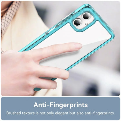 For Samsung Galaxy A06 Shockproof Case TPU +Acrylic Protective Clear Phone Cover