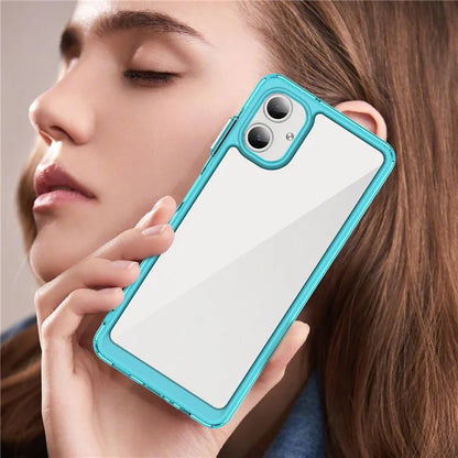 For Samsung Galaxy A06 Shockproof Case TPU +Acrylic Protective Clear Phone Cover