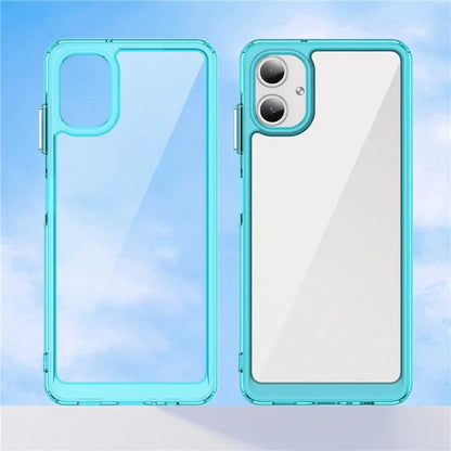 For Samsung Galaxy A06 Shockproof Case TPU +Acrylic Protective Clear Phone Cover