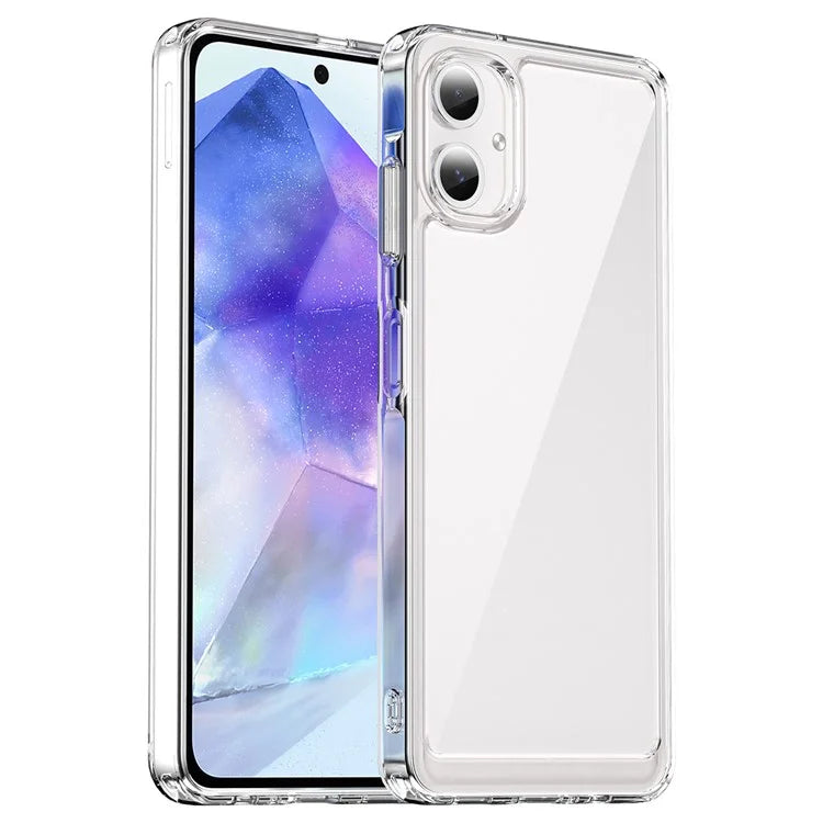 For Samsung Galaxy A06 Shockproof Case TPU +Acrylic Protective Clear Phone Cover