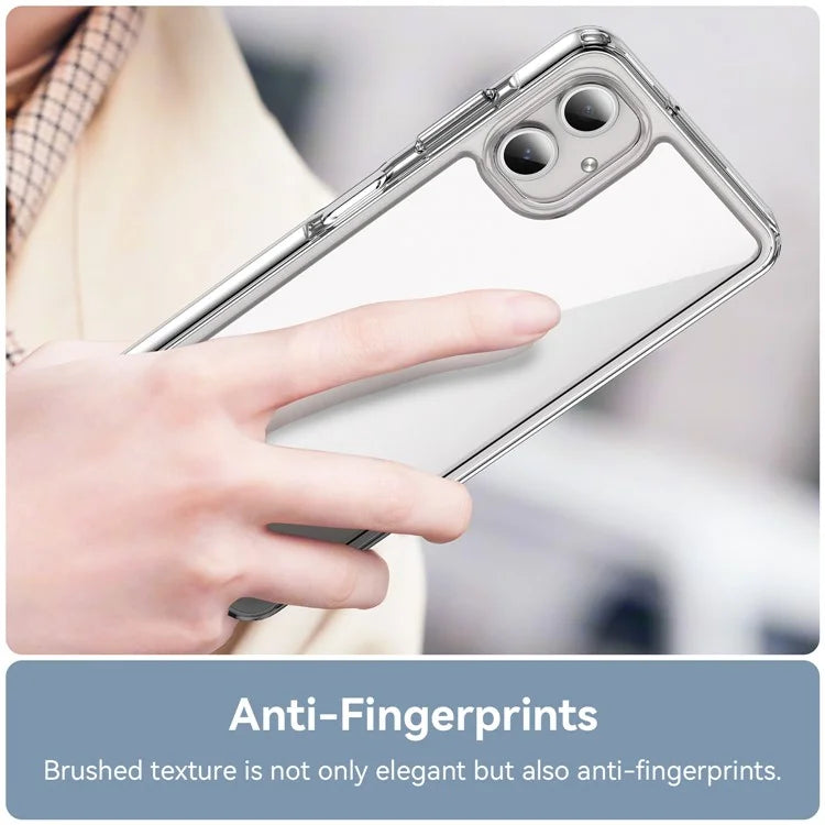 For Samsung Galaxy A06 Shockproof Case TPU +Acrylic Protective Clear Phone Cover
