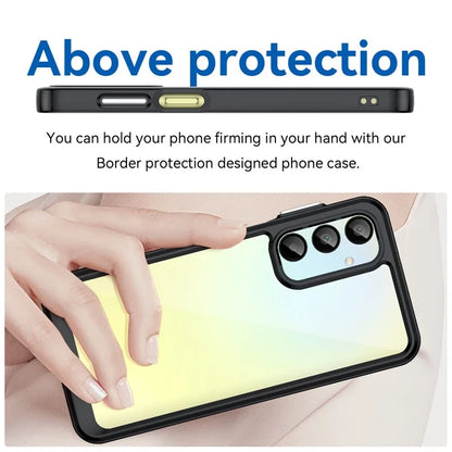 For Samsung Galaxy A16 5G Shockproof Case TPU +Acrylic Protective Clear Phone Cover