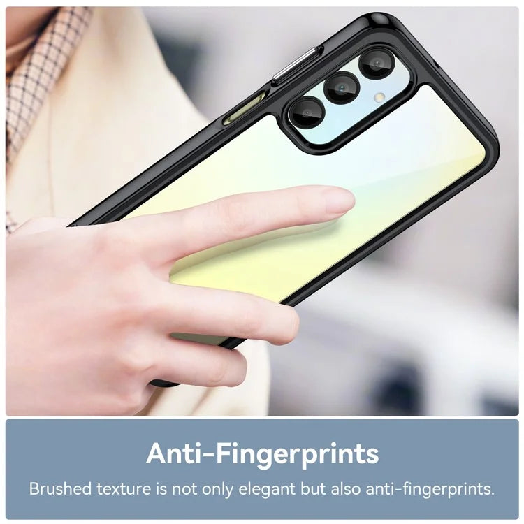 For Samsung Galaxy A16 5G Shockproof Case TPU +Acrylic Protective Clear Phone Cover
