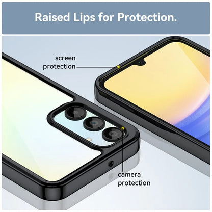 For Samsung Galaxy A16 5G Shockproof Case TPU +Acrylic Protective Clear Phone Cover