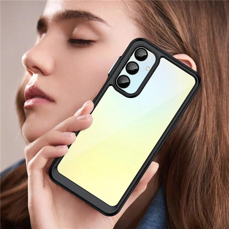 For Samsung Galaxy A16 5G Shockproof Case TPU +Acrylic Protective Clear Phone Cover