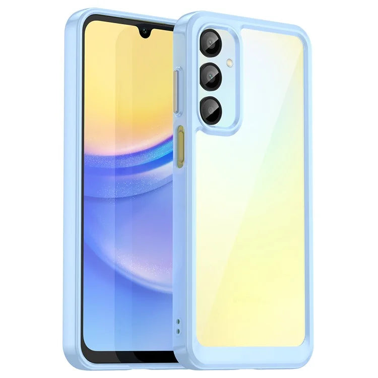 For Samsung Galaxy A16 5G Shockproof Case TPU +Acrylic Protective Clear Phone Cover