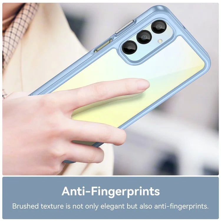 For Samsung Galaxy A16 5G Shockproof Case TPU +Acrylic Protective Clear Phone Cover