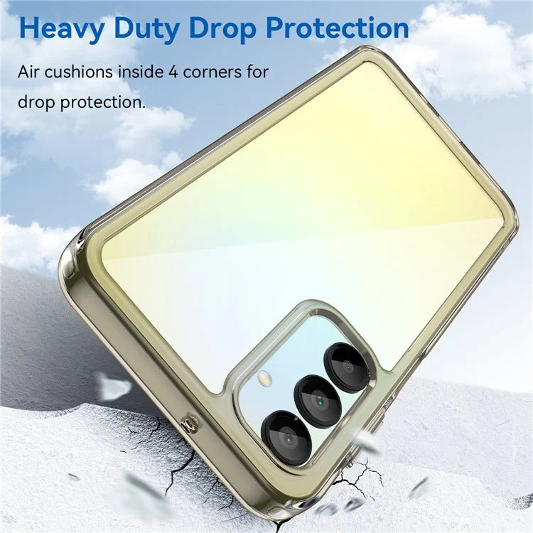 For Samsung Galaxy A16 5G Shockproof Case TPU +Acrylic Protective Clear Phone Cover