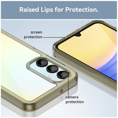 For Samsung Galaxy A16 5G Shockproof Case TPU +Acrylic Protective Clear Phone Cover