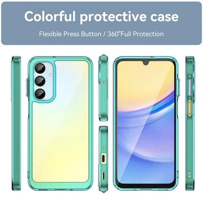 For Samsung Galaxy A16 5G Shockproof Case TPU +Acrylic Protective Clear Phone Cover