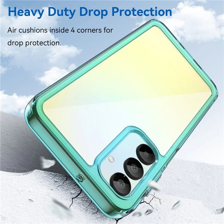 For Samsung Galaxy A16 5G Shockproof Case TPU +Acrylic Protective Clear Phone Cover