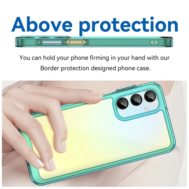 For Samsung Galaxy A16 5G Shockproof Case TPU +Acrylic Protective Clear Phone Cover