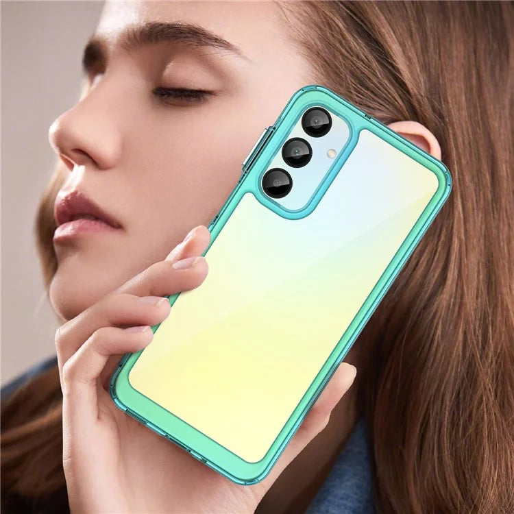 For Samsung Galaxy A16 5G Shockproof Case TPU +Acrylic Protective Clear Phone Cover