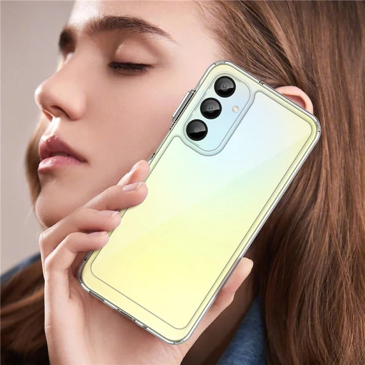 For Samsung Galaxy A16 5G Shockproof Case TPU +Acrylic Protective Clear Phone Cover