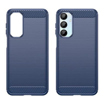 For Samsung Galaxy A16 5G Case Carbon Fiber Texture TPU Brushed Phone Cover