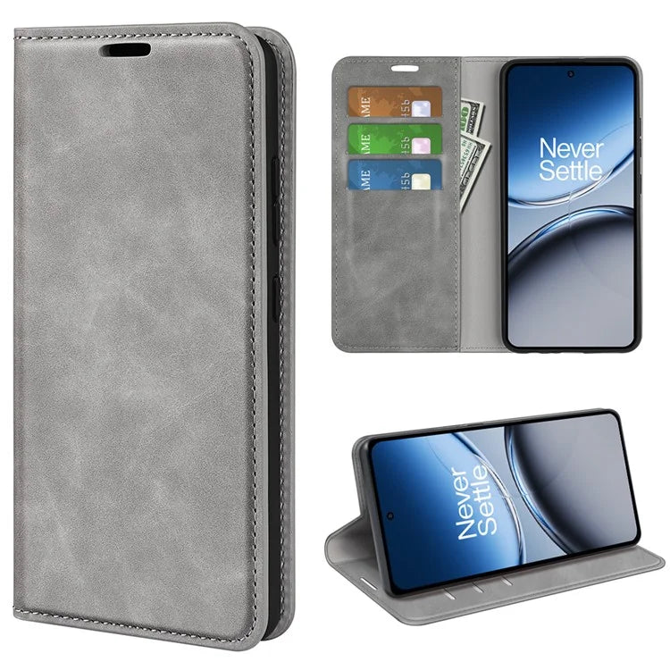 For OnePlus Nord 4 Case Skin-Touch Leather Wallet Phone Cover