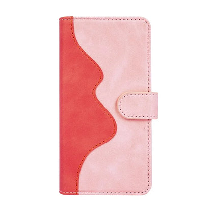For Samsung Galaxy A06 Wallet Case Leather Phone Cover Splicing Color