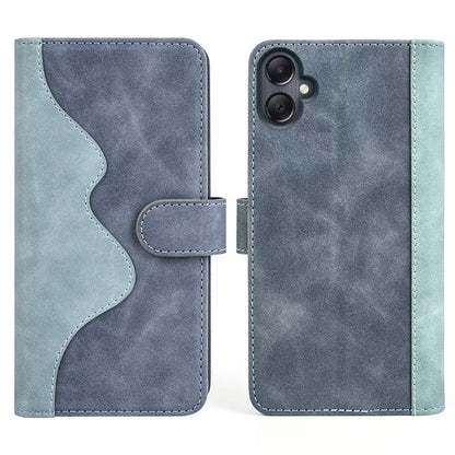 For Samsung Galaxy A06 Wallet Case Leather Phone Cover Splicing Color