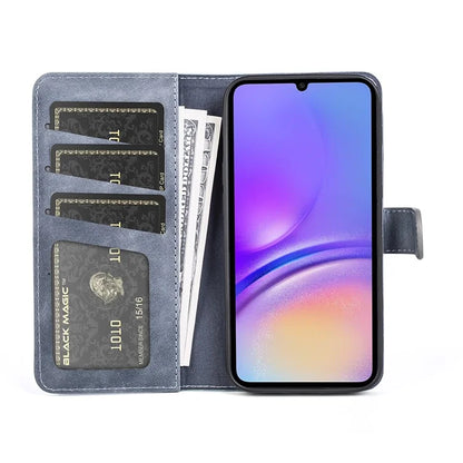 For Samsung Galaxy A06 Wallet Case Leather Phone Cover Splicing Color