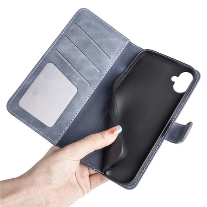 For Samsung Galaxy A06 Wallet Case Leather Phone Cover Splicing Color