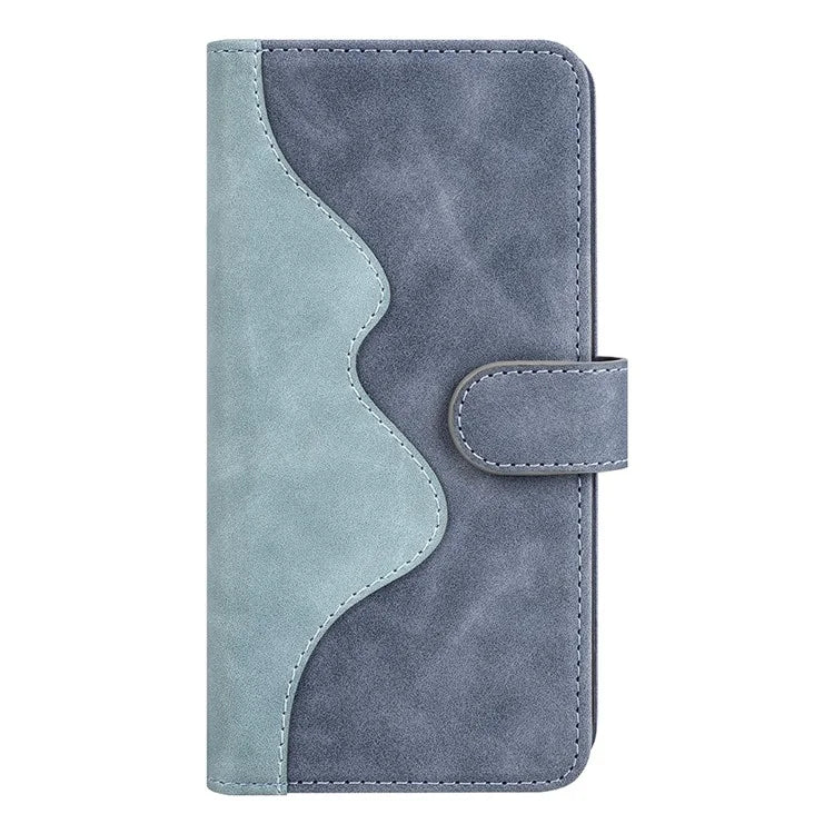 For Samsung Galaxy A06 Wallet Case Leather Phone Cover Splicing Color