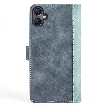 For Samsung Galaxy A06 Wallet Case Leather Phone Cover Splicing Color