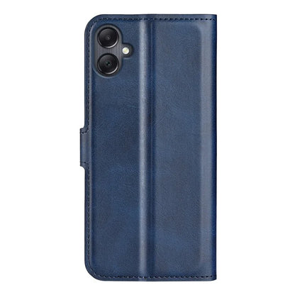 For Samsung Galaxy A06 Stand Case Anti-Scratch Calf Texture Leather Phone Cover