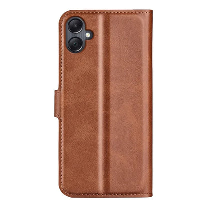 For Samsung Galaxy A06 Stand Case Anti-Scratch Calf Texture Leather Phone Cover