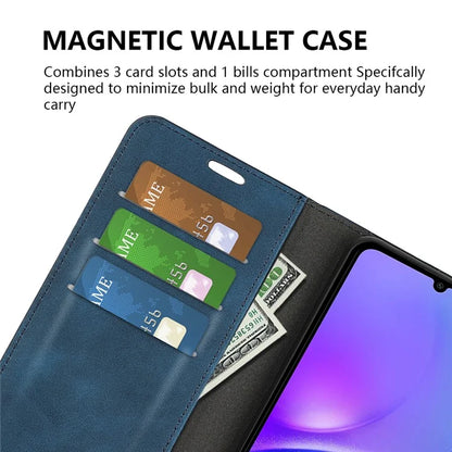 For Samsung Galaxy A06 Case Skin-Touch Leather Wallet Phone Cover