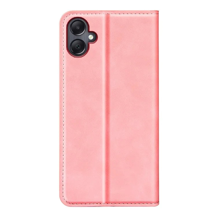 For Samsung Galaxy A06 Case Skin-Touch Leather Wallet Phone Cover