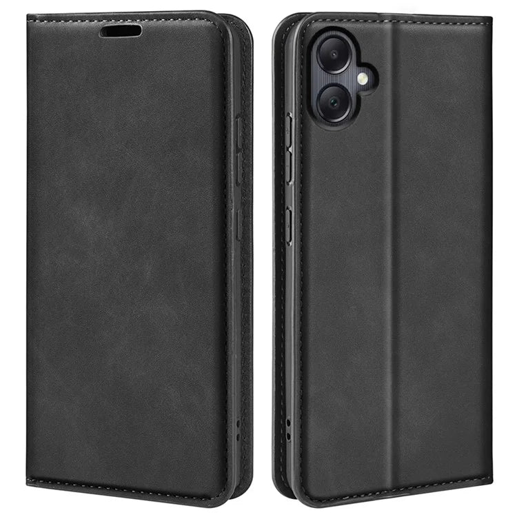 For Samsung Galaxy A06 Case Skin-Touch Leather Wallet Phone Cover