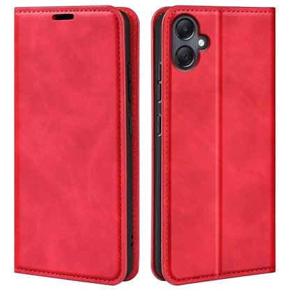 For Samsung Galaxy A06 Case Skin-Touch Leather Wallet Phone Cover