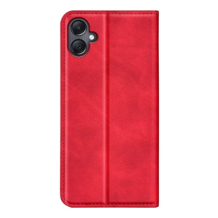 For Samsung Galaxy A06 Case Skin-Touch Leather Wallet Phone Cover