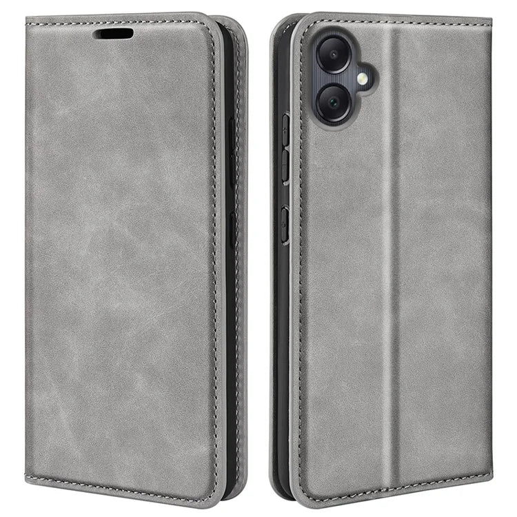 For Samsung Galaxy A06 Case Skin-Touch Leather Wallet Phone Cover