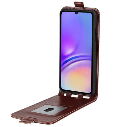 For Samsung Galaxy A06 Case with Card Slots Vertical Flip Leather Phone Cover