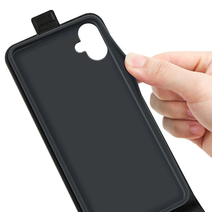 For Samsung Galaxy A06 Case with Card Slots Vertical Flip Leather Phone Cover