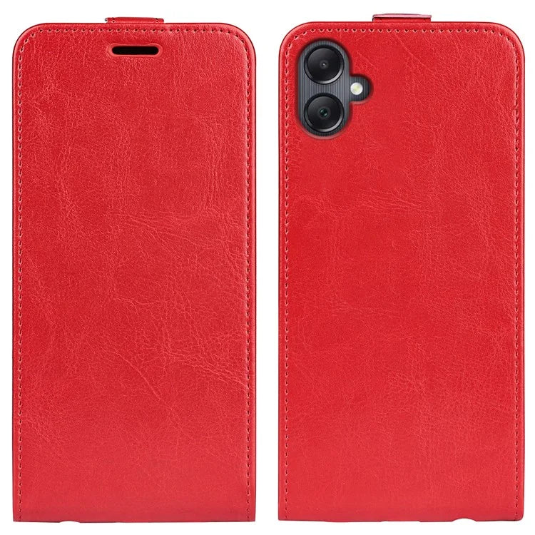 For Samsung Galaxy A06 Case with Card Slots Vertical Flip Leather Phone Cover