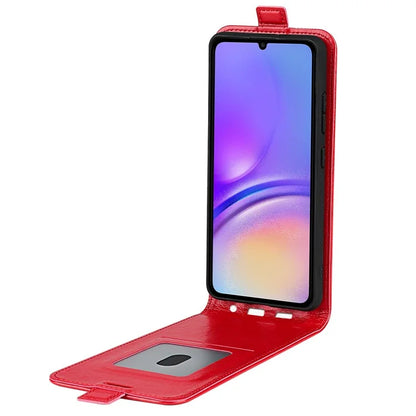 For Samsung Galaxy A06 Case with Card Slots Vertical Flip Leather Phone Cover