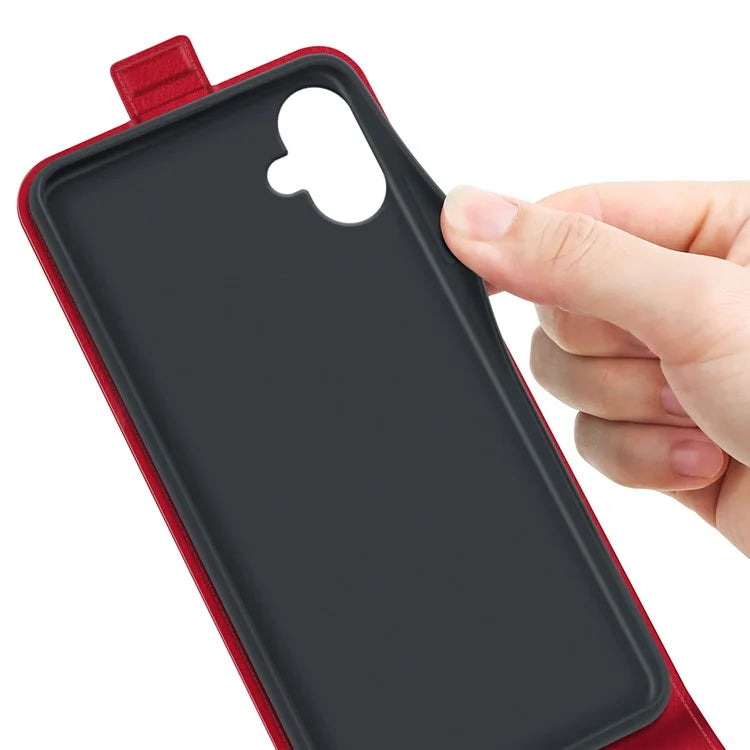 For Samsung Galaxy A06 Case with Card Slots Vertical Flip Leather Phone Cover
