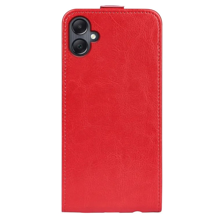 For Samsung Galaxy A06 Case with Card Slots Vertical Flip Leather Phone Cover
