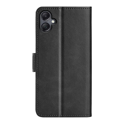 For Samsung Galaxy A06 Stand Case Calf Texture Leather Wallet Phone Cover