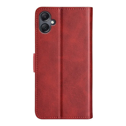 For Samsung Galaxy A06 Stand Case Calf Texture Leather Wallet Phone Cover