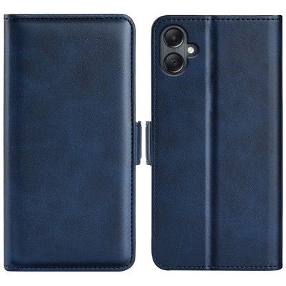 For Samsung Galaxy A06 Stand Case Calf Texture Leather Wallet Phone Cover