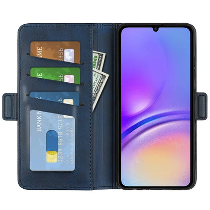 For Samsung Galaxy A06 Stand Case Calf Texture Leather Wallet Phone Cover
