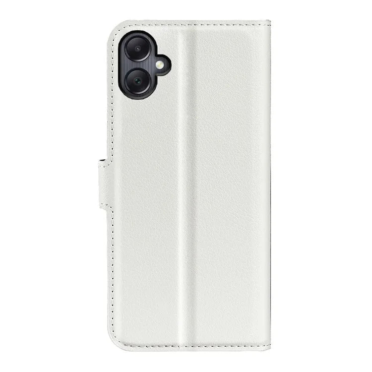 For Samsung Galaxy A06 Case Litchi Texture Shockproof Leather Wallet Phone Cover